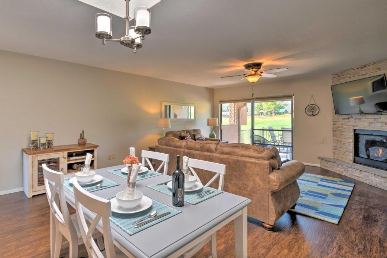 Bright Ruidoso Condo With Deck And Golf Course Views! 외부 사진