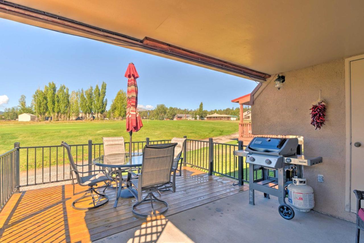 Bright Ruidoso Condo With Deck And Golf Course Views! 외부 사진