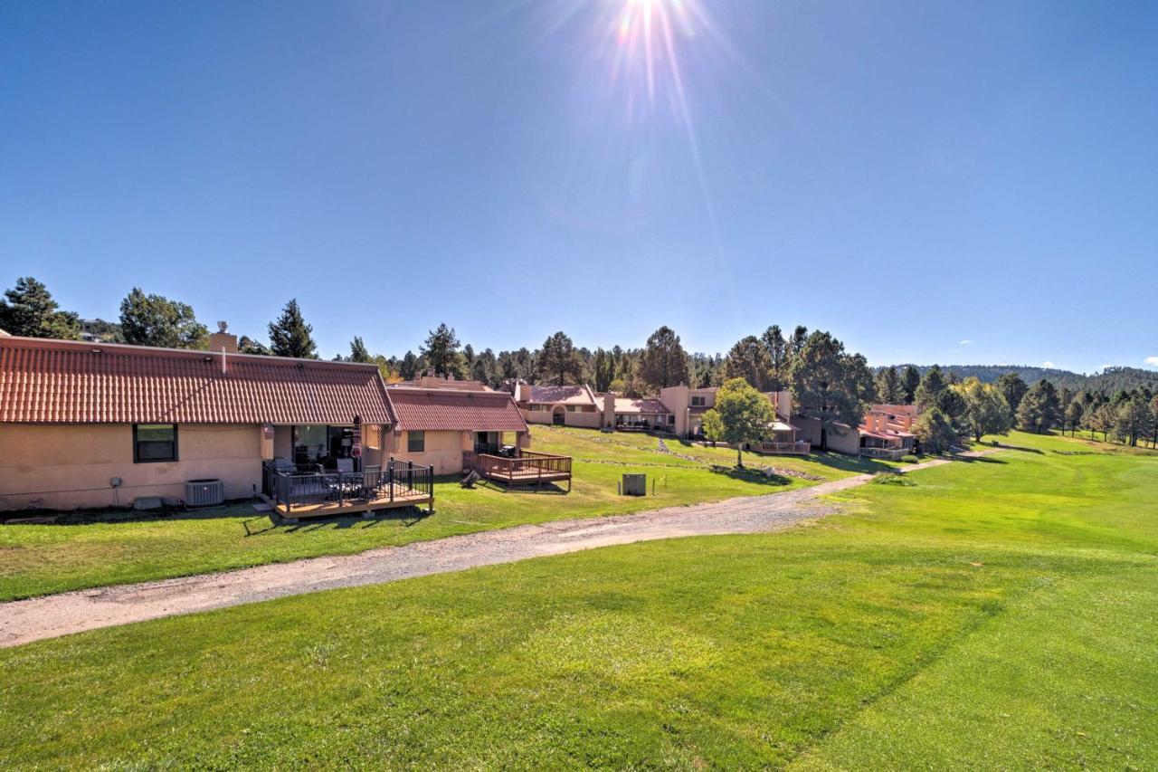 Bright Ruidoso Condo With Deck And Golf Course Views! 외부 사진